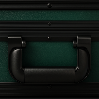 Luxury Vasmyst® Briefcase - Emerald