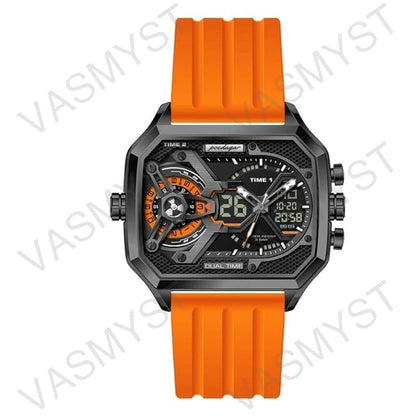 Vasmyst E106 Black Orange Digital Watch - 71ufqw76wNL._SX679_