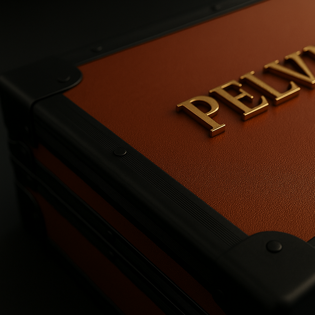 Luxury Vasmyst® Briefcase - Cognac