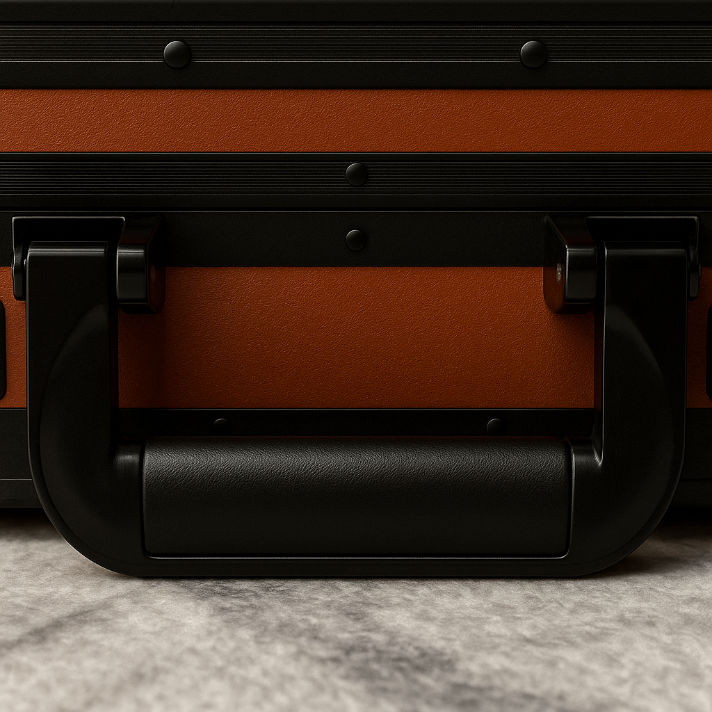 Luxury Vasmyst® Briefcase - Cognac