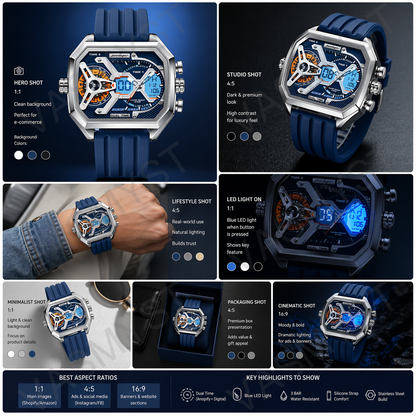 Vasmyst E106 Silver Blue Digital Watch - ChatGPT Image May 30, 2026, 12_54_44 PM