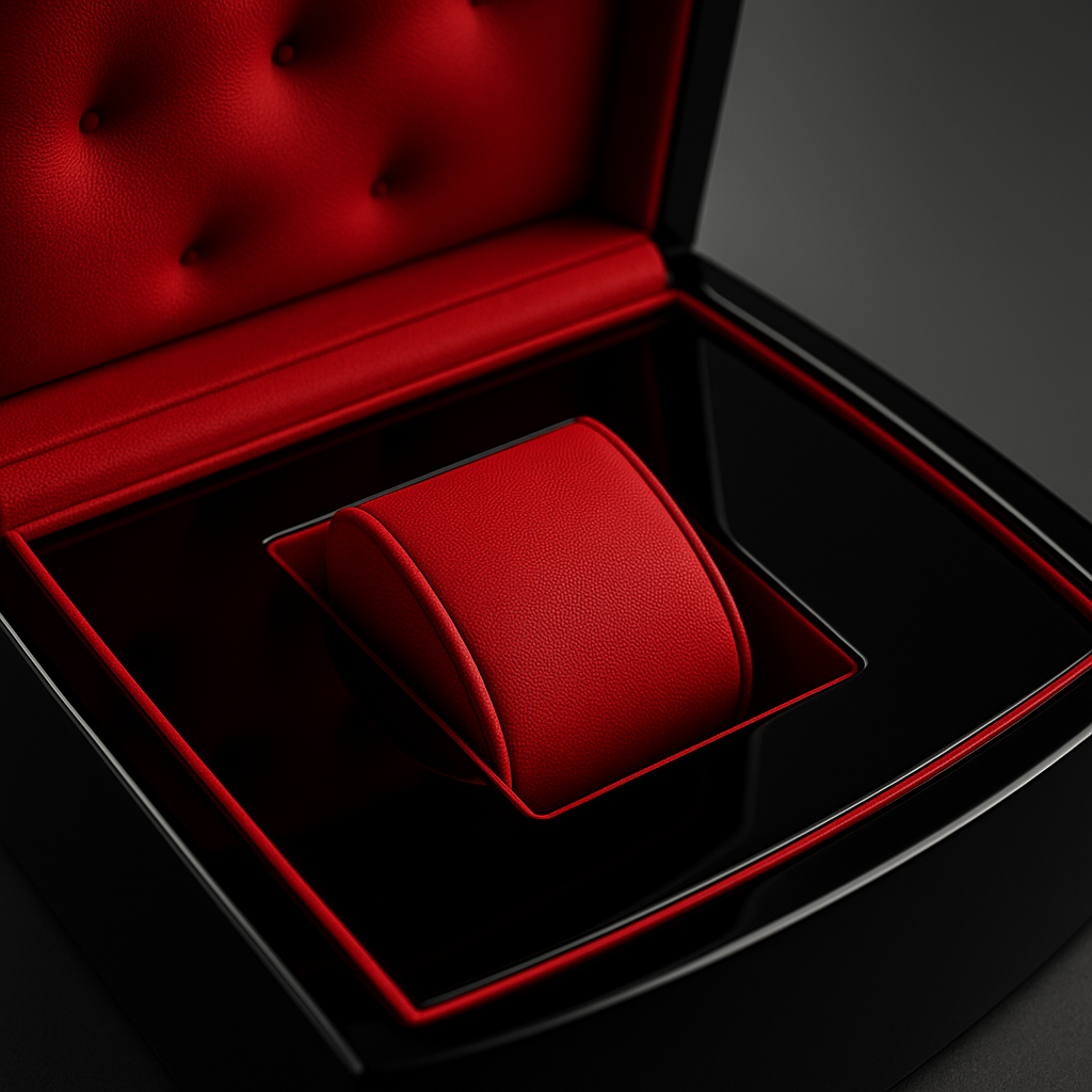 Luxury Vasmyst® Box - Crimson Obsidian